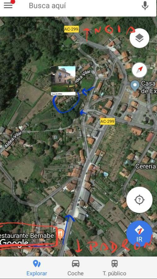 Apartament Casa Da Aldea Padrón Zewnętrze zdjęcie